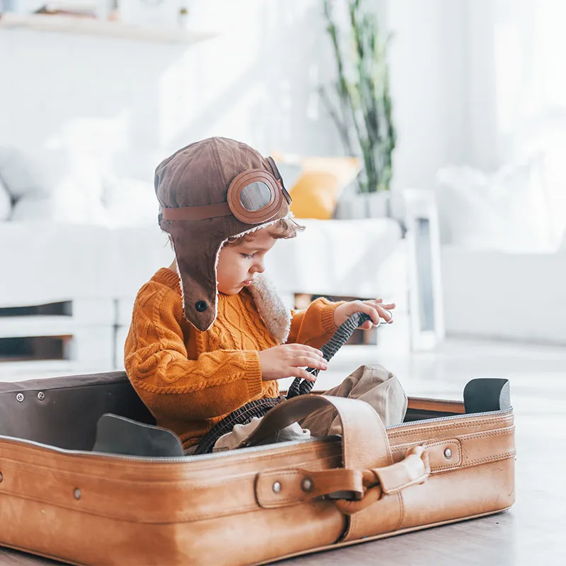 Top tips for traveling with toddlers, wobblers, and babies.