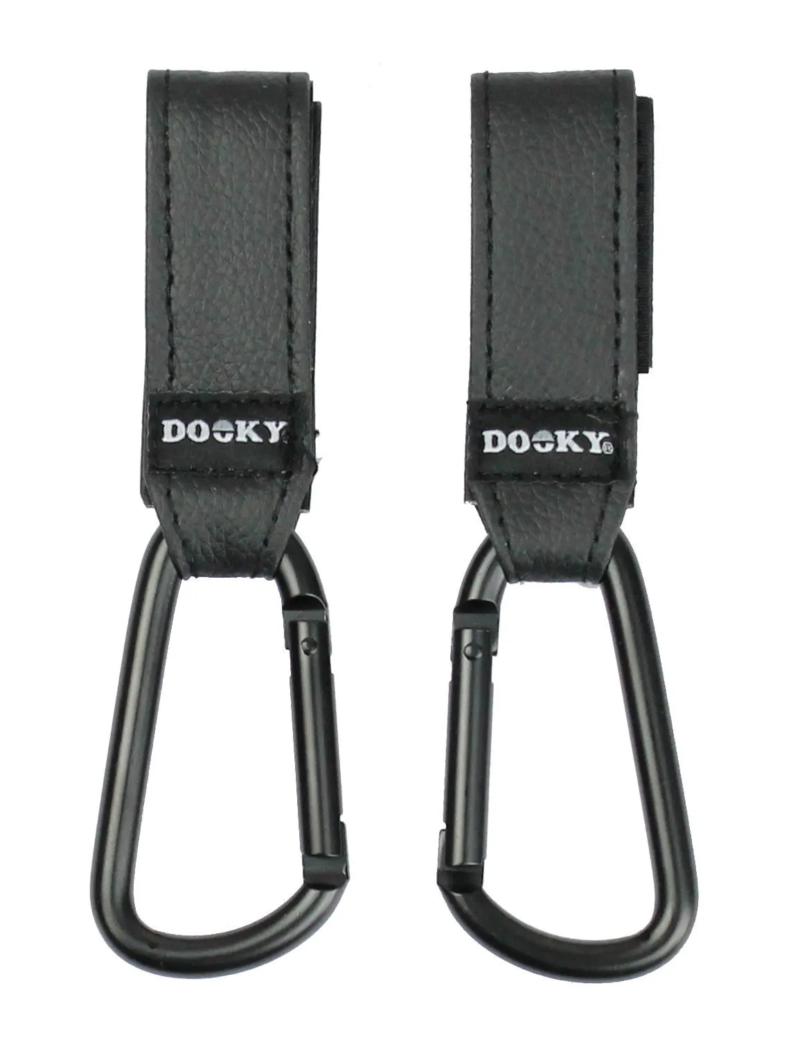 Dooky Buggy Hook Small 2pcs Black