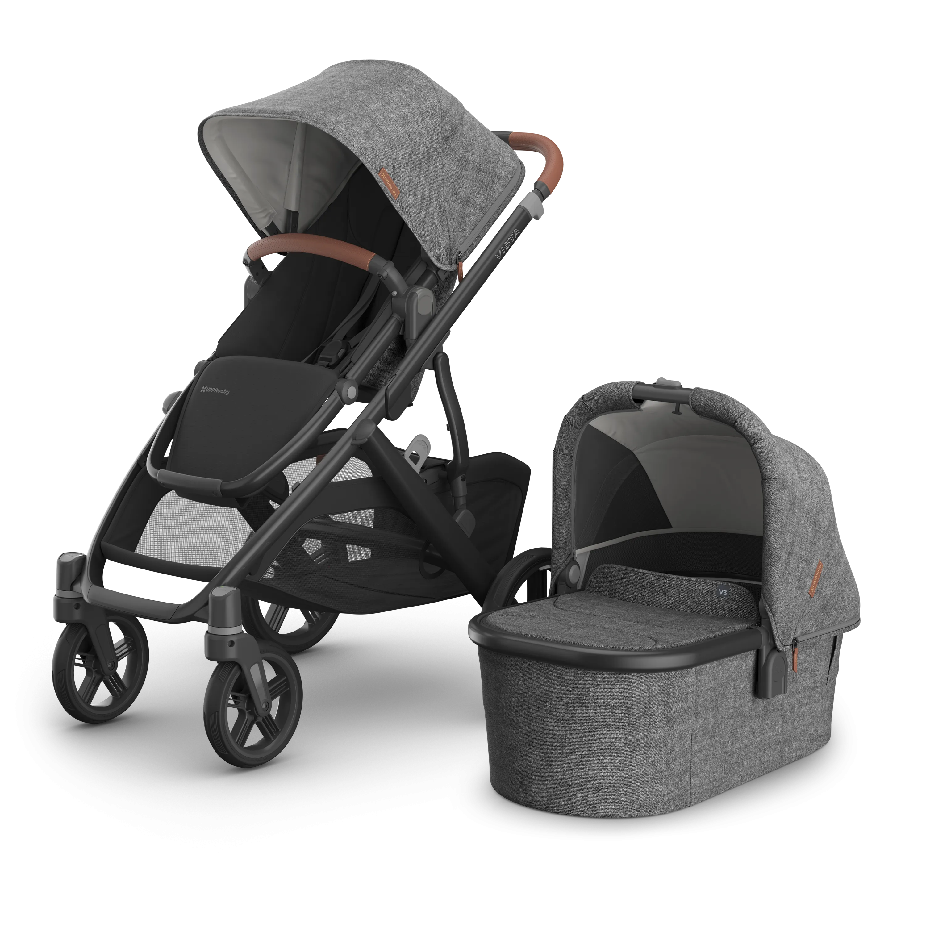 Uppababy Vista V3 Pram & Pushchair Greyson