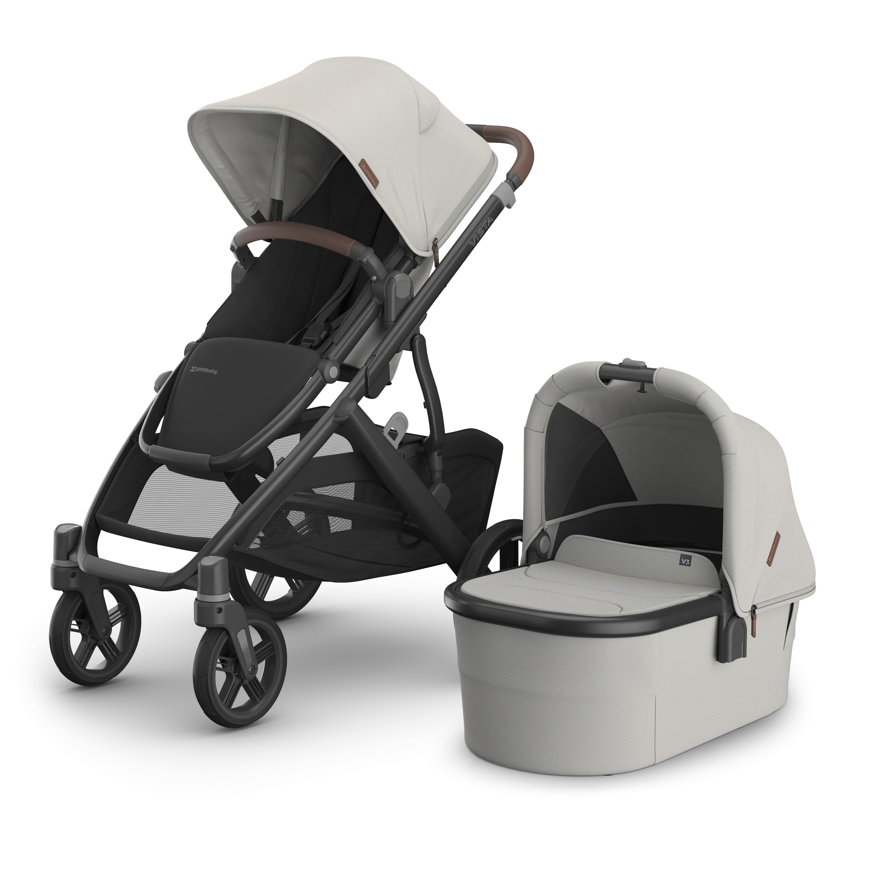 Uppababy Vista V3 Pram & Pushchair Savannah