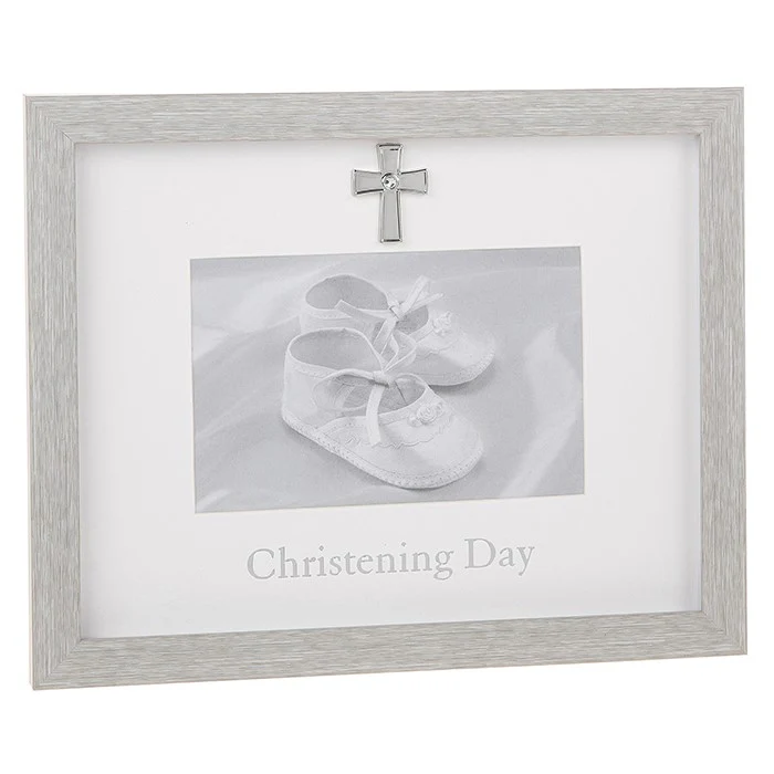 Shudehill Christening Frame Grey  296049