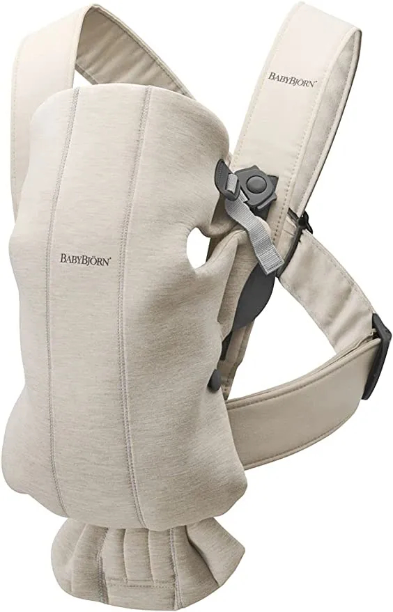 Baby Bjorn Baby Carrier Mini 3D Jersey Light Beige