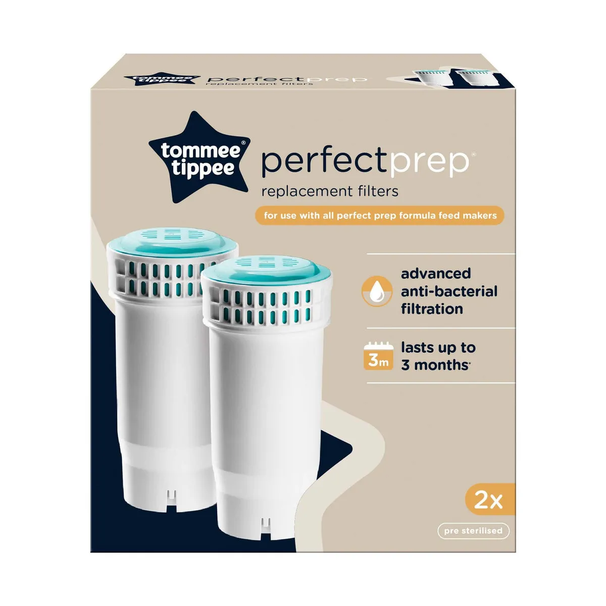 tommee tippee perfect prep replacement filters 2pck 