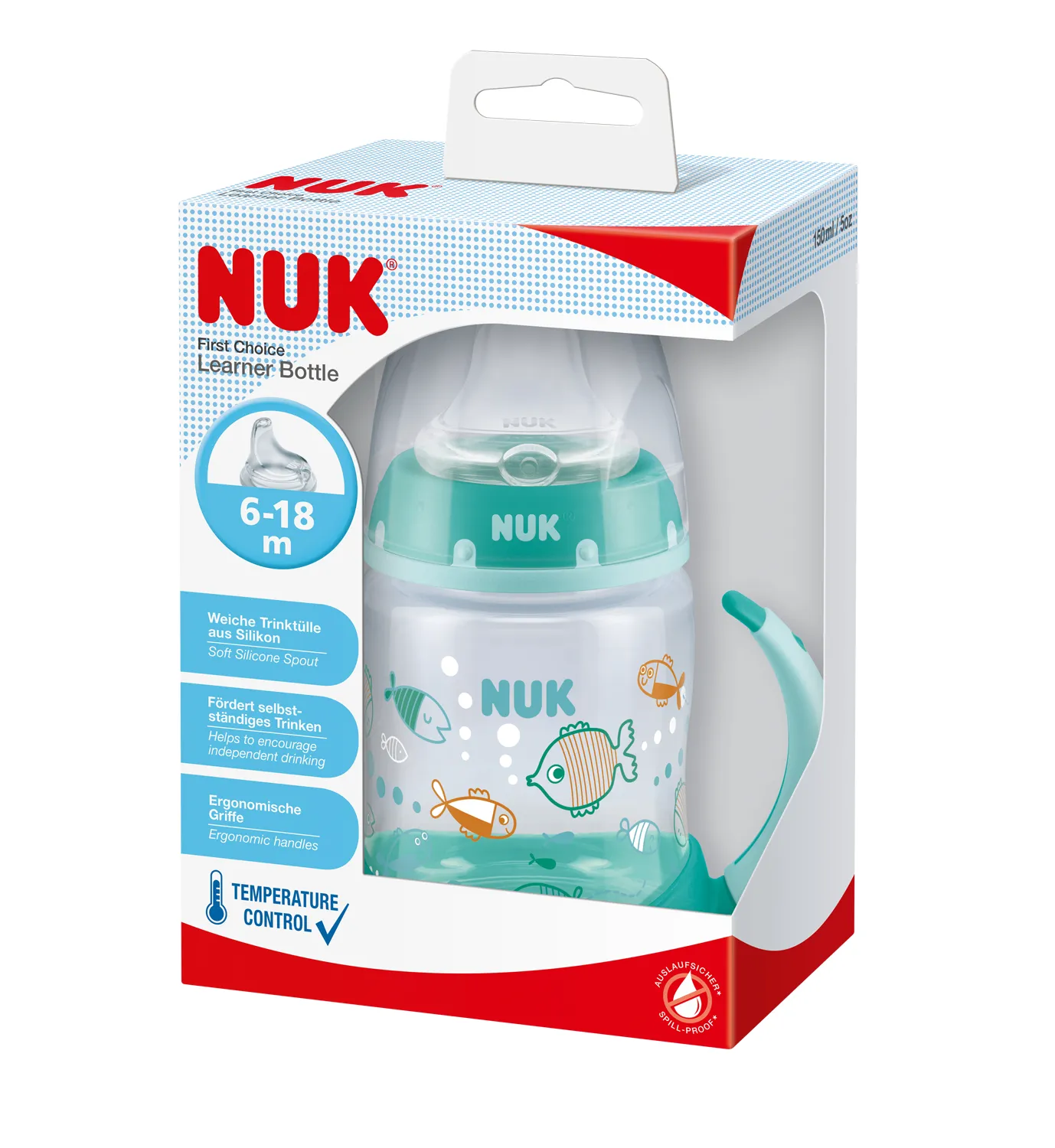 Nuk First Choice 150ml Learner Bottle *Assorted