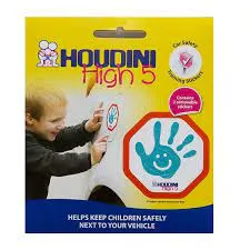 houdini high 5 safety sticker