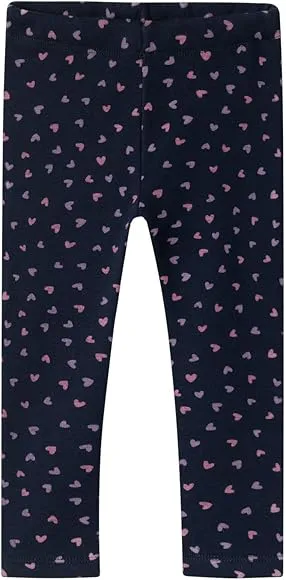 NAME IT nmf davina sweat fleece leggings bru noos navy hearts 13225451 aw24 