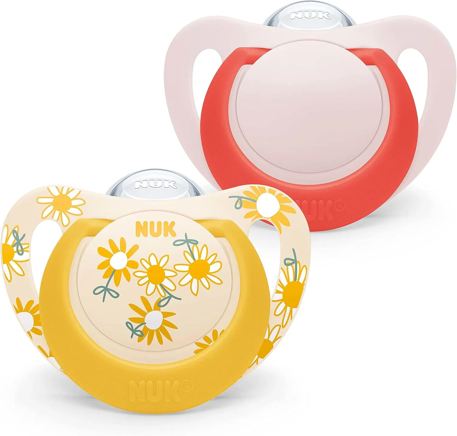 Nuk 6-18 m Silicone Soother Daisies