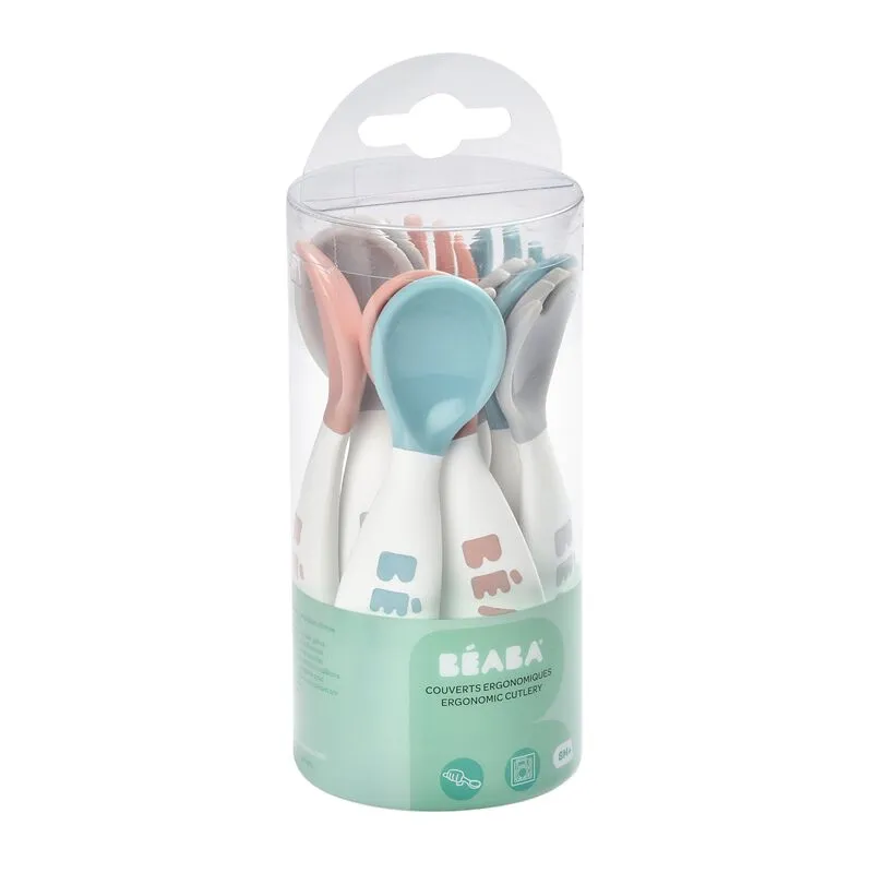 Beaba Set of Training spoons and forks 913471