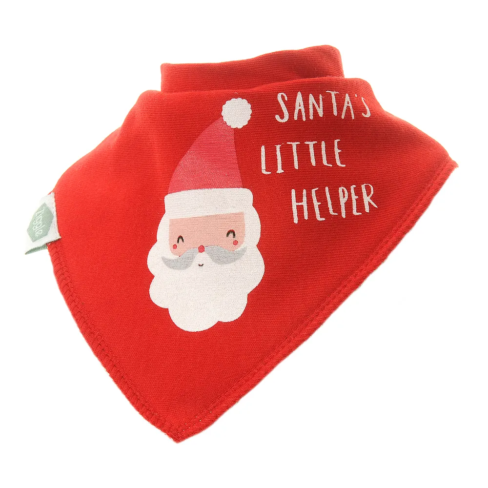 ZIGGLE santas little helper bib zbbac 