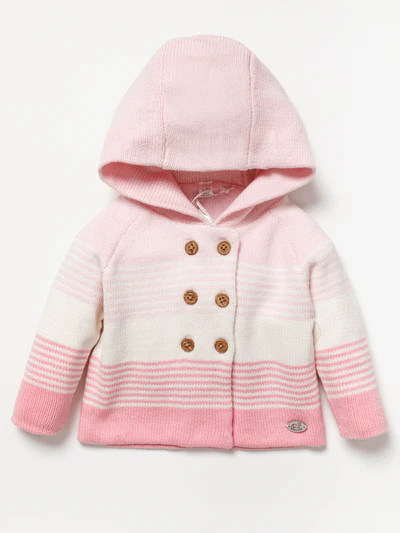 ROCK A BYE baby girls pink cardigan C05249