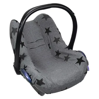 Dooky Infant Car Seat Cover Group 0+ grey stars