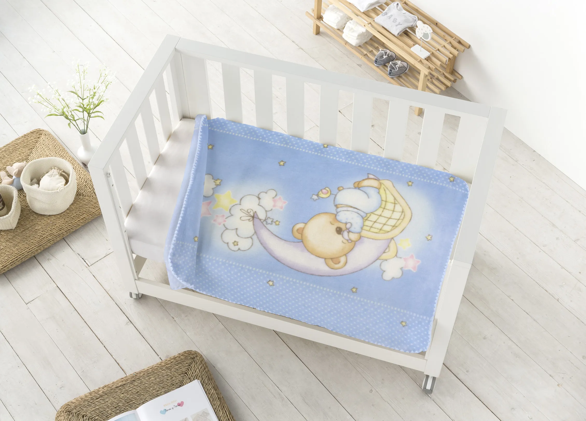 Pielsa Boxed Blanket Blue (80x110cm) 6375