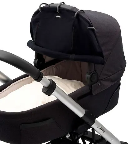 Dooky Universal Carrycot Sunshade Plain Black