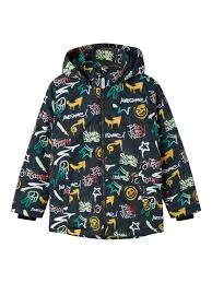 NAME IT nkm max jacket grafitti 13229830 aw24 