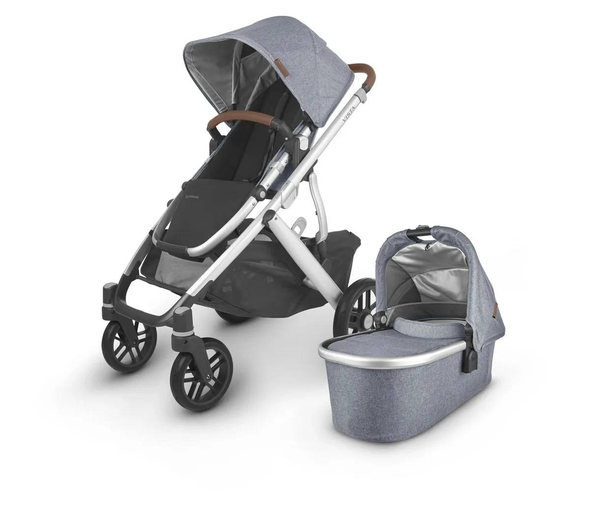 Uppababy Vista V2  Pushchair & Carrycot Gregory & Free Accessories