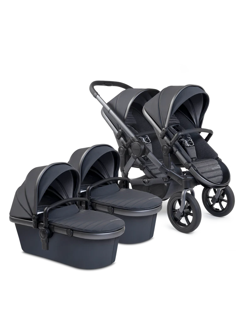 Peach 7 All-Terrain Storm Pushchair - Twin