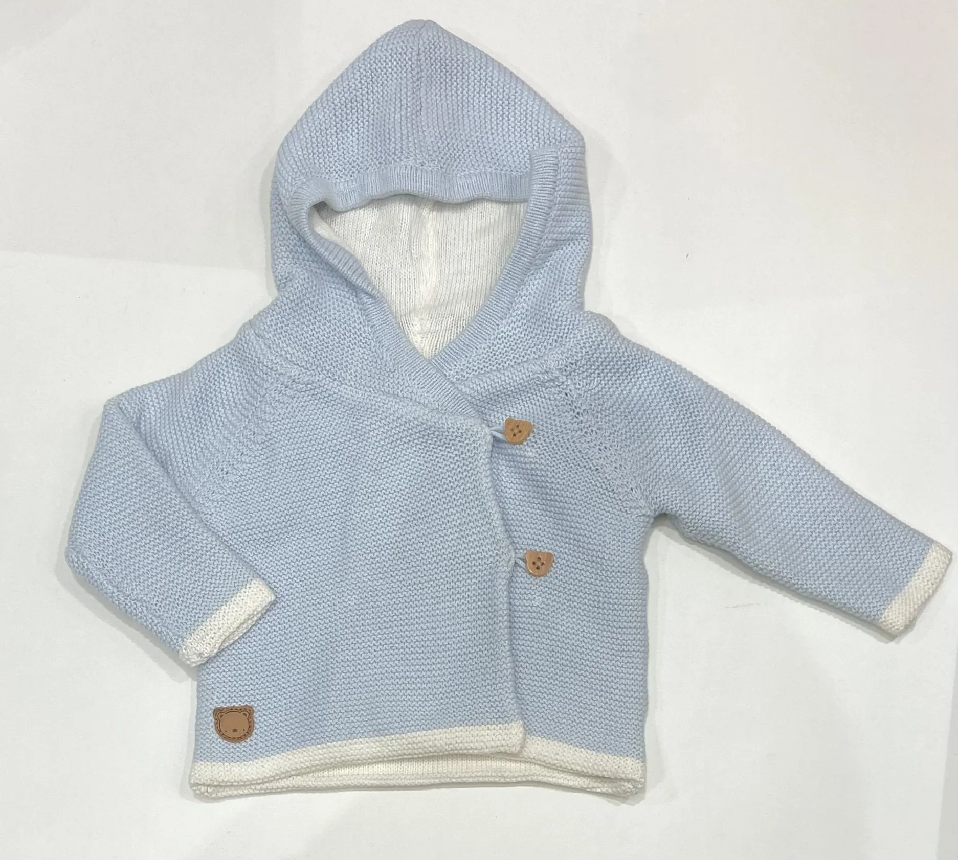 ROCK A BYE BABY boys knit card blue e07994