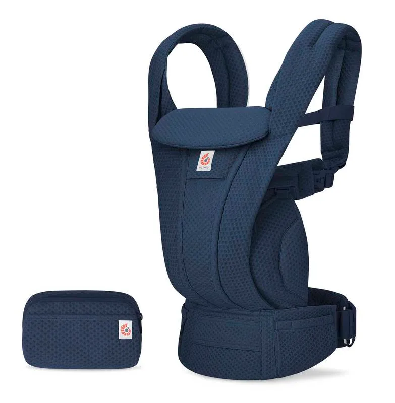 Ergobaby Omni Deluxe Baby Carrier Mesh - Midnight Blue