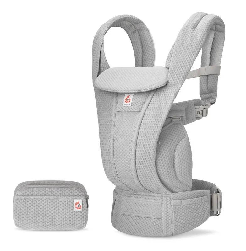 Ergobaby Omni Deluxe Baby Carrier Mesh - Pearl Grey