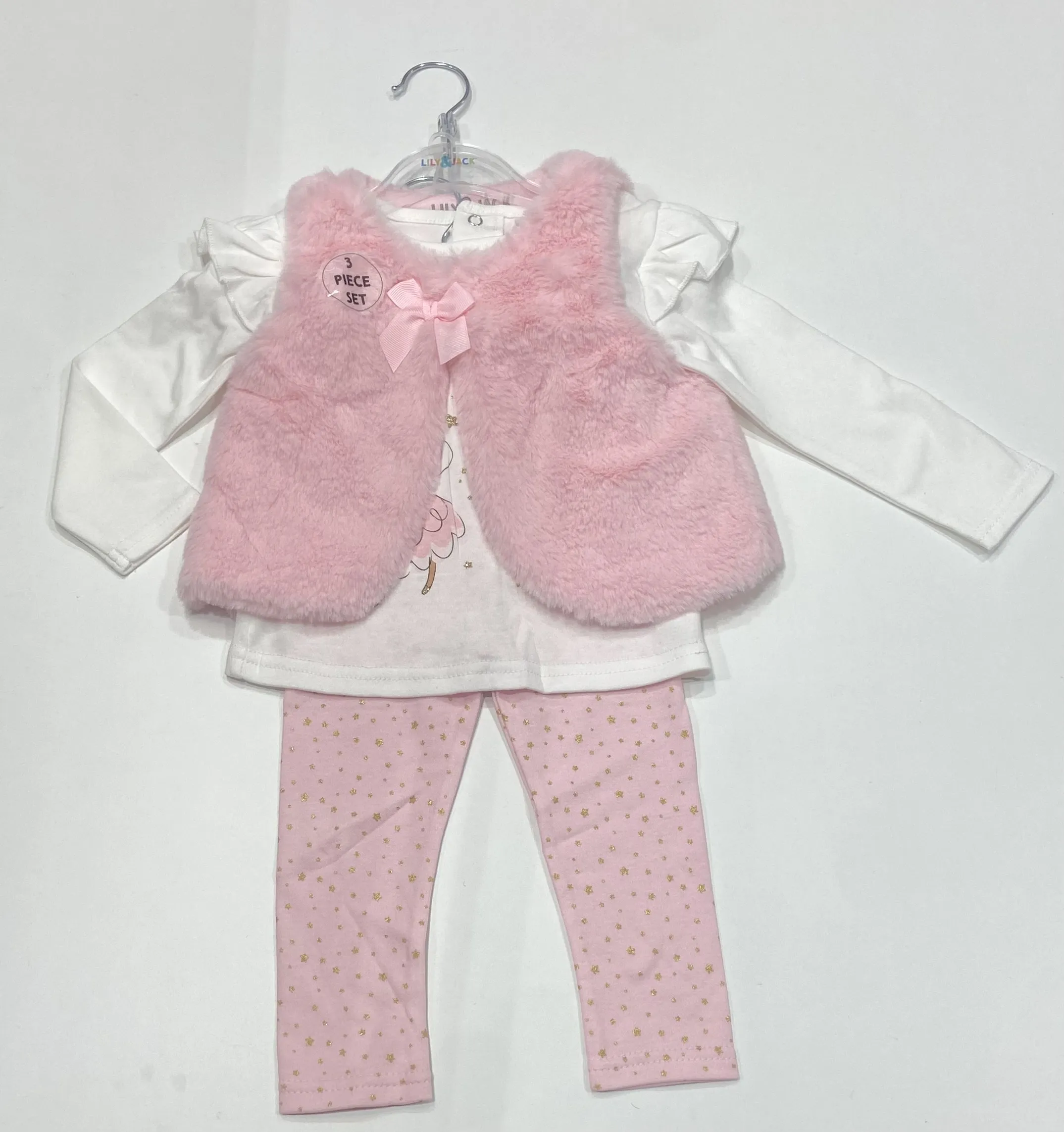 LILY&JACK girls 3pc fairy gilet set E07999INF