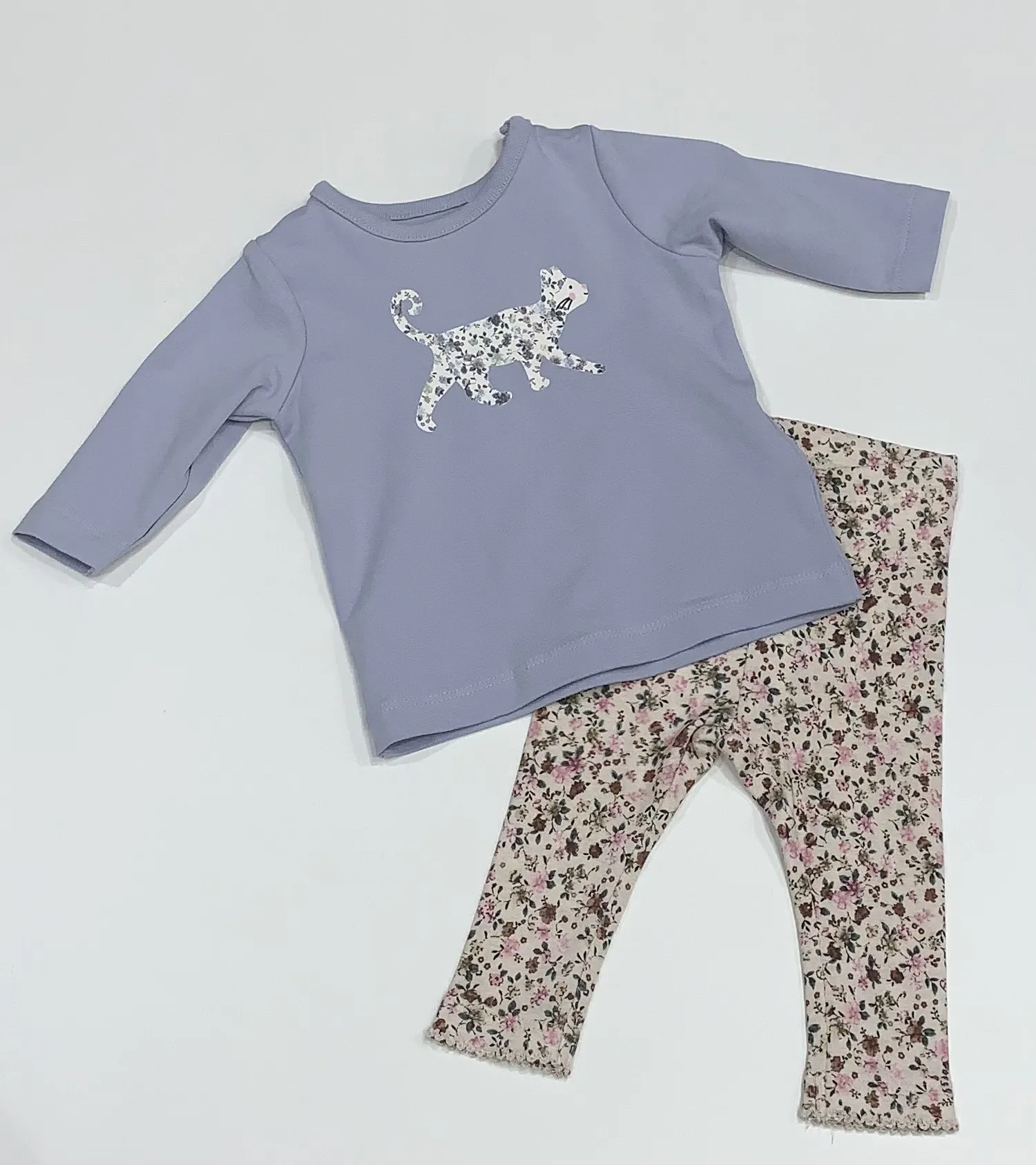 NAME IT nbf sinnai ls blue cat leggings set 13236143 aw24 