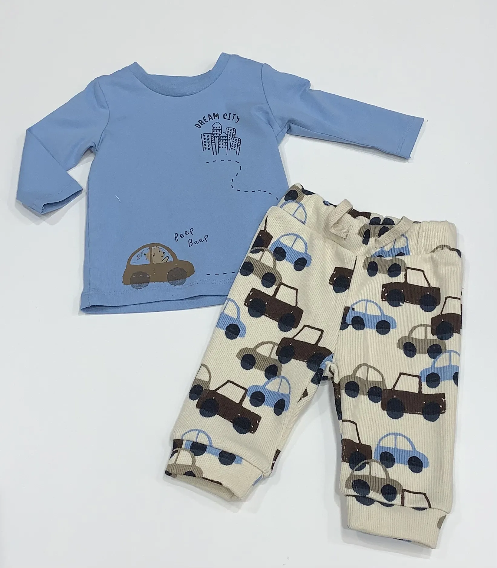 NAME IT nbm sultan ls top blue dream city and pant set 13236257 aw24 