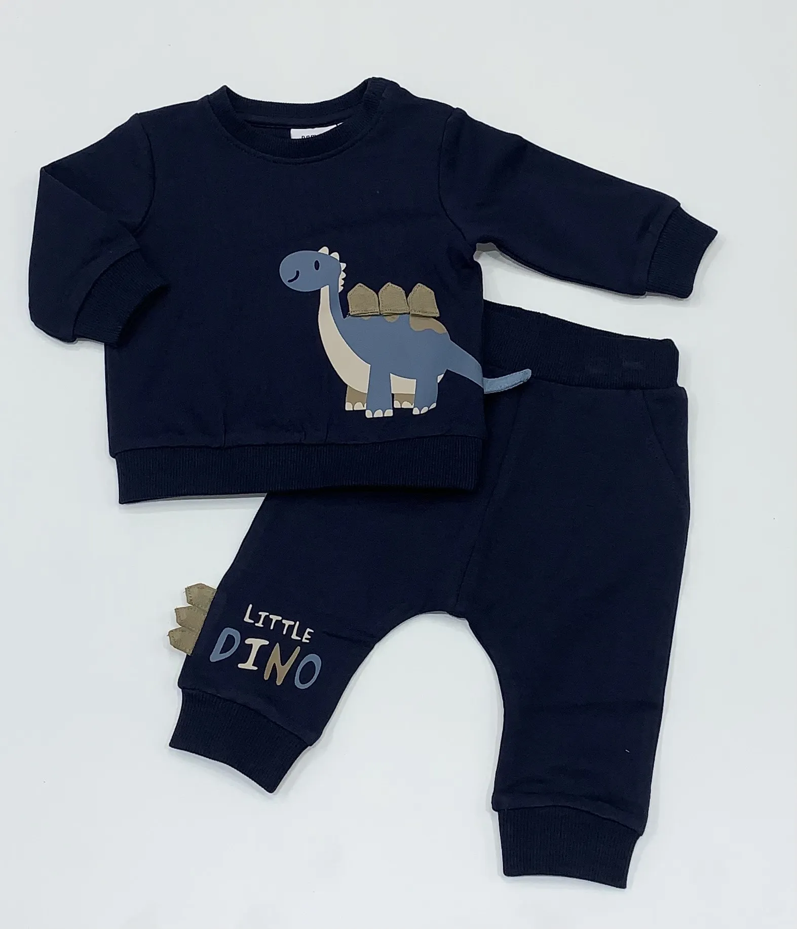 NAME IT nbm dalvin ls sweat unb navy dino tracksuit 13240877 SS25