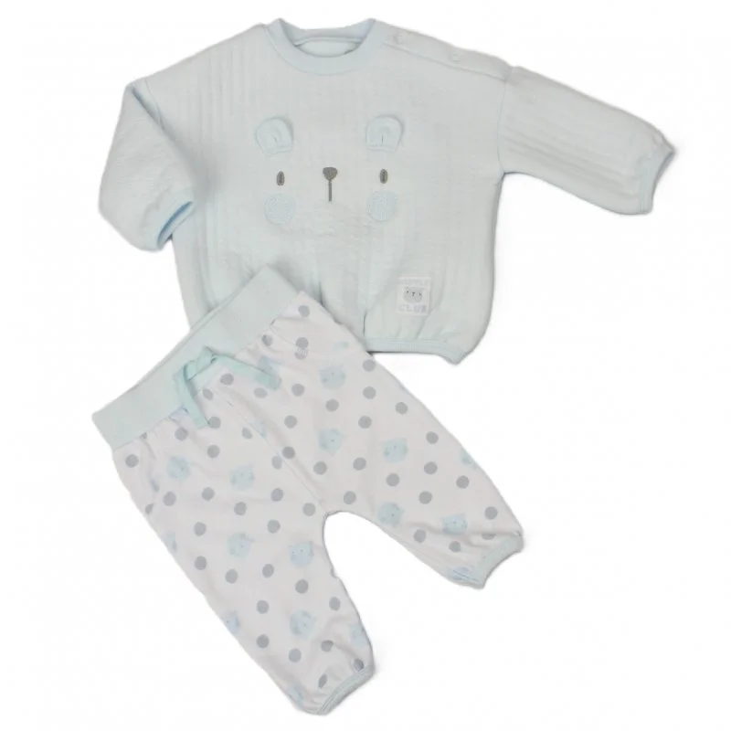 PURE AND SOFT baby boys 2pc outfit h13528