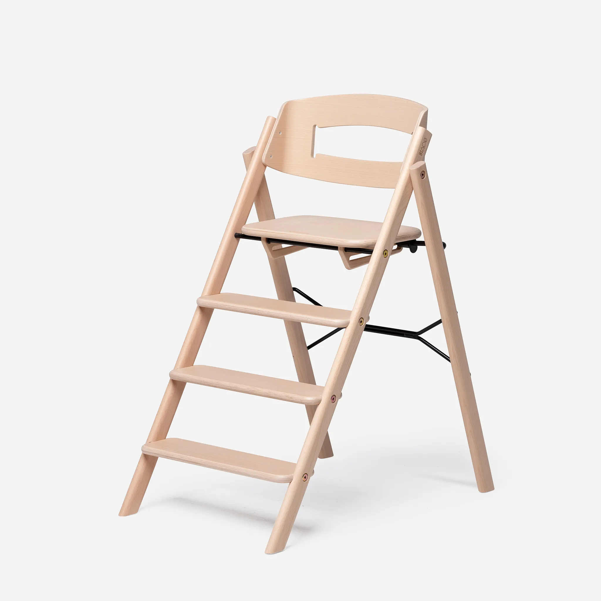 Kaos Klapp Highchair Beech Natural