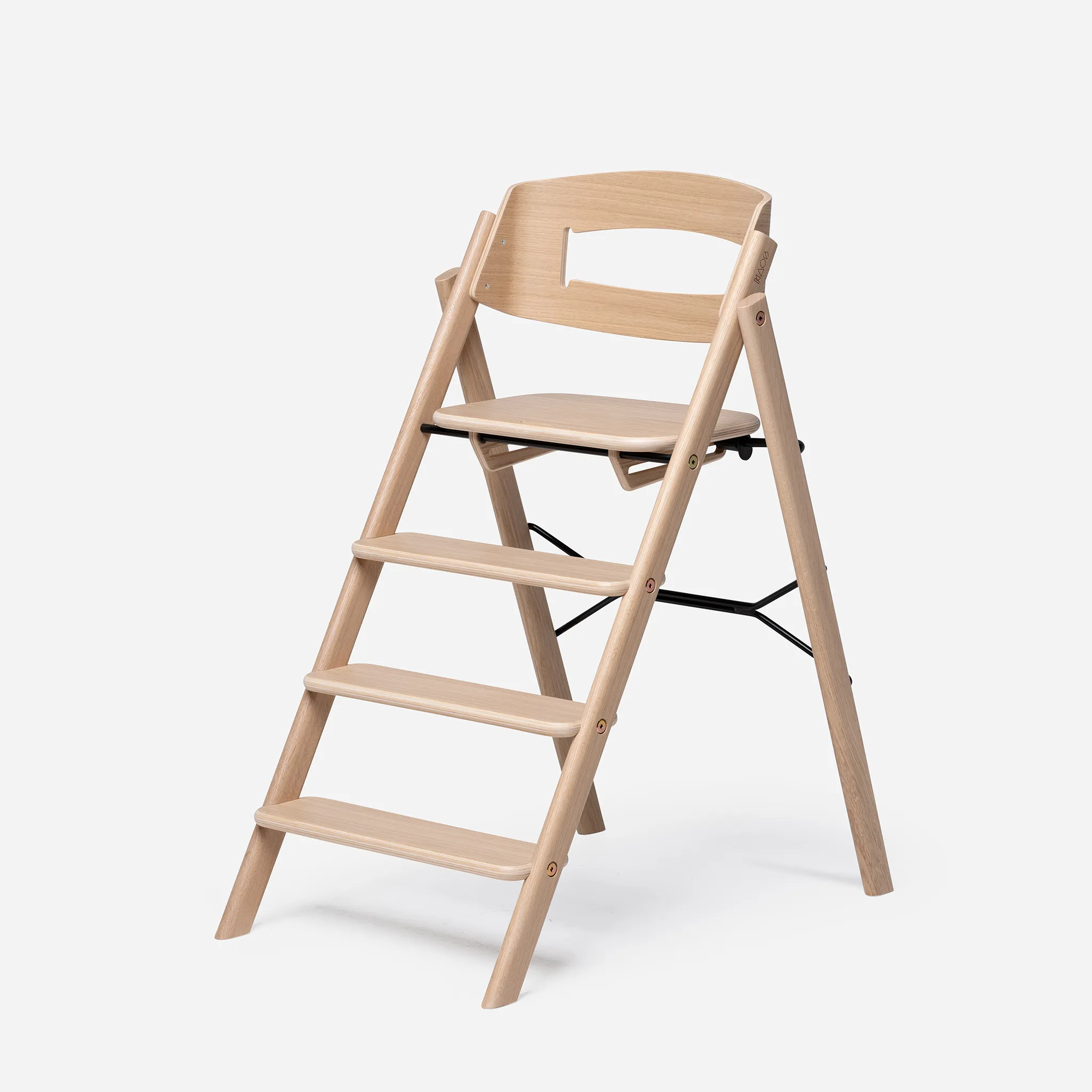 Kaos Klapp Highchair Oak Natural