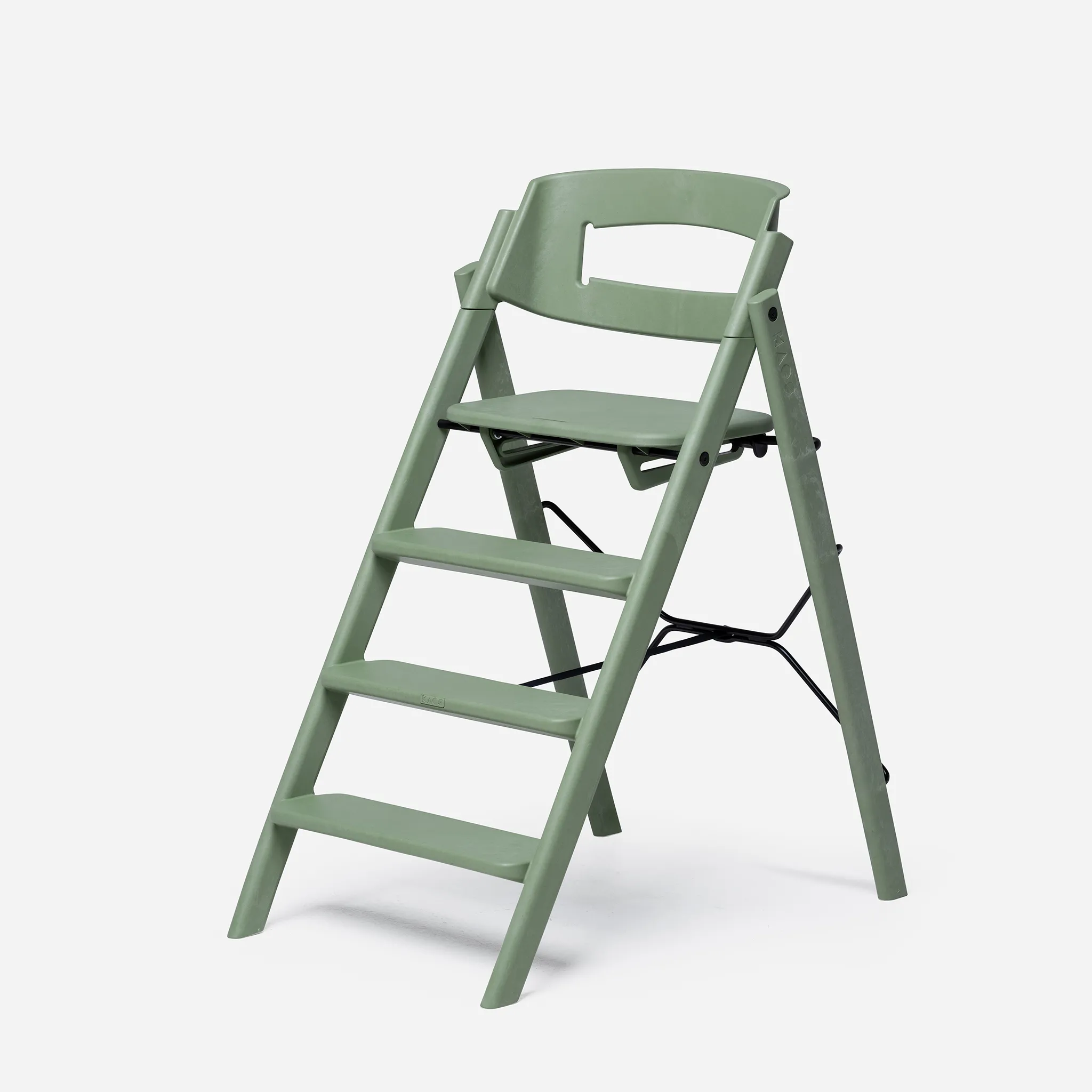 Kaos Klapp Highchair Recycled Material Mineral Green