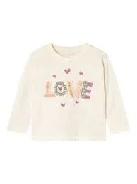 NAME IT nmf ohfelia nreg ls top cream love 13233889 aw24 