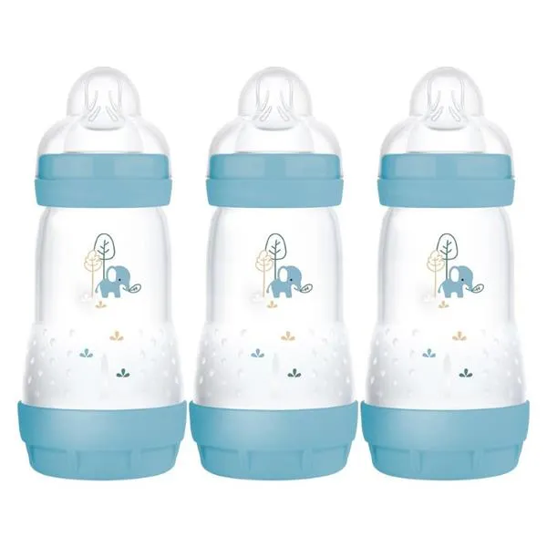 MAM Easy start Anti-Colic 3pk 260ml Bottles 2+m deep blue