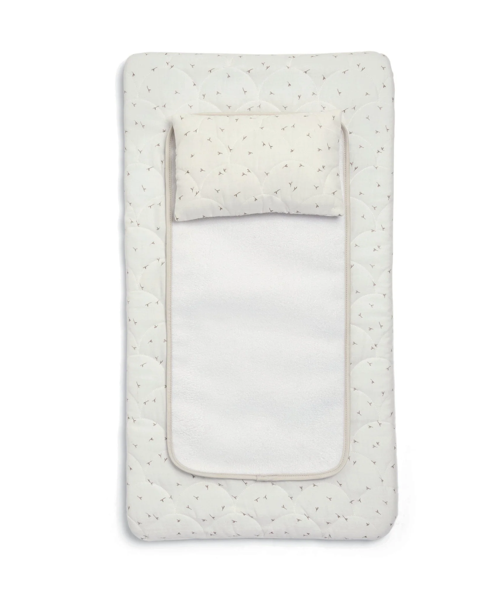 Mamas and Papas Welcome To The World Lux Changing Mat natural