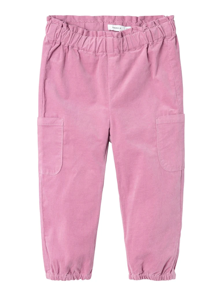 NAME IT nmf bella round cord pant mauve 13232625 aw24 