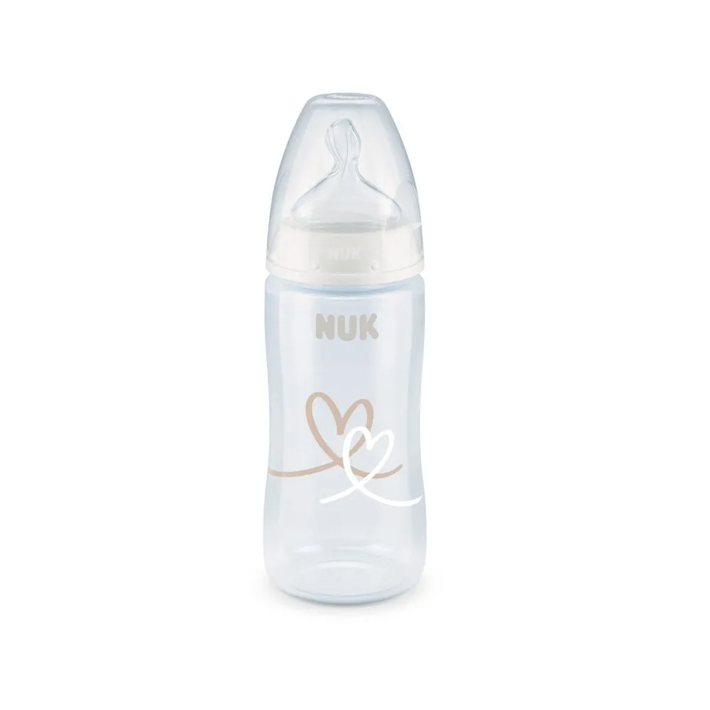 Nuk First Choice Silicone 300ml Bottle Neutral 0-6m