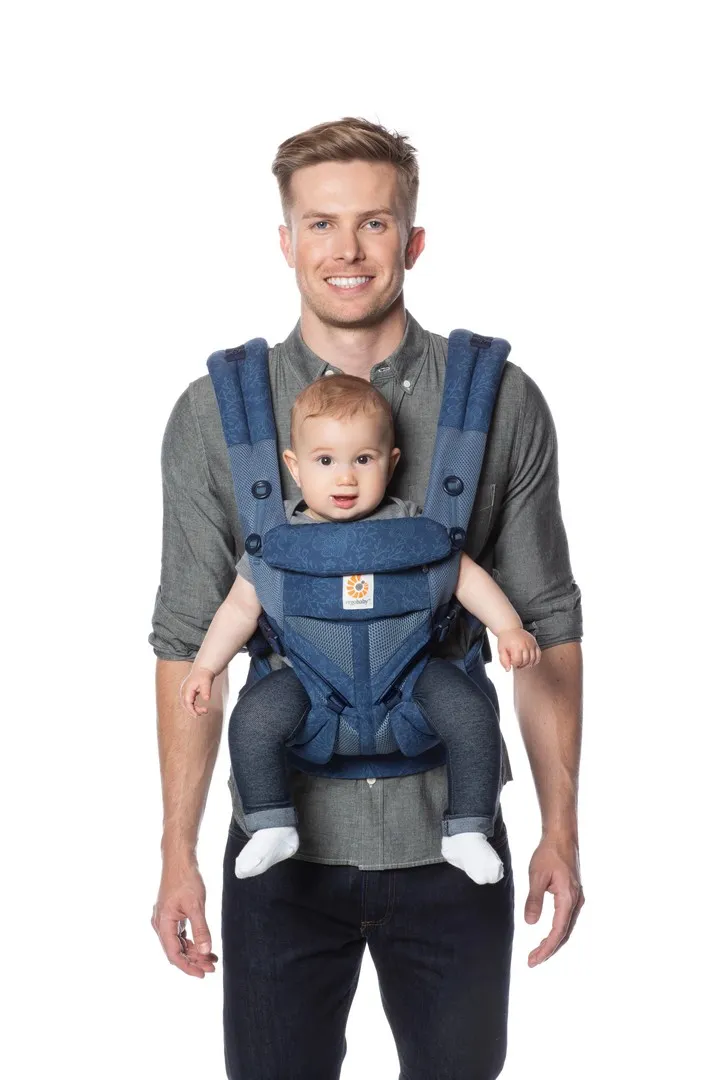 Baby carrier - Ergobaby Omni 360 Baby Carrier Cool Air Mesh - blue blooms