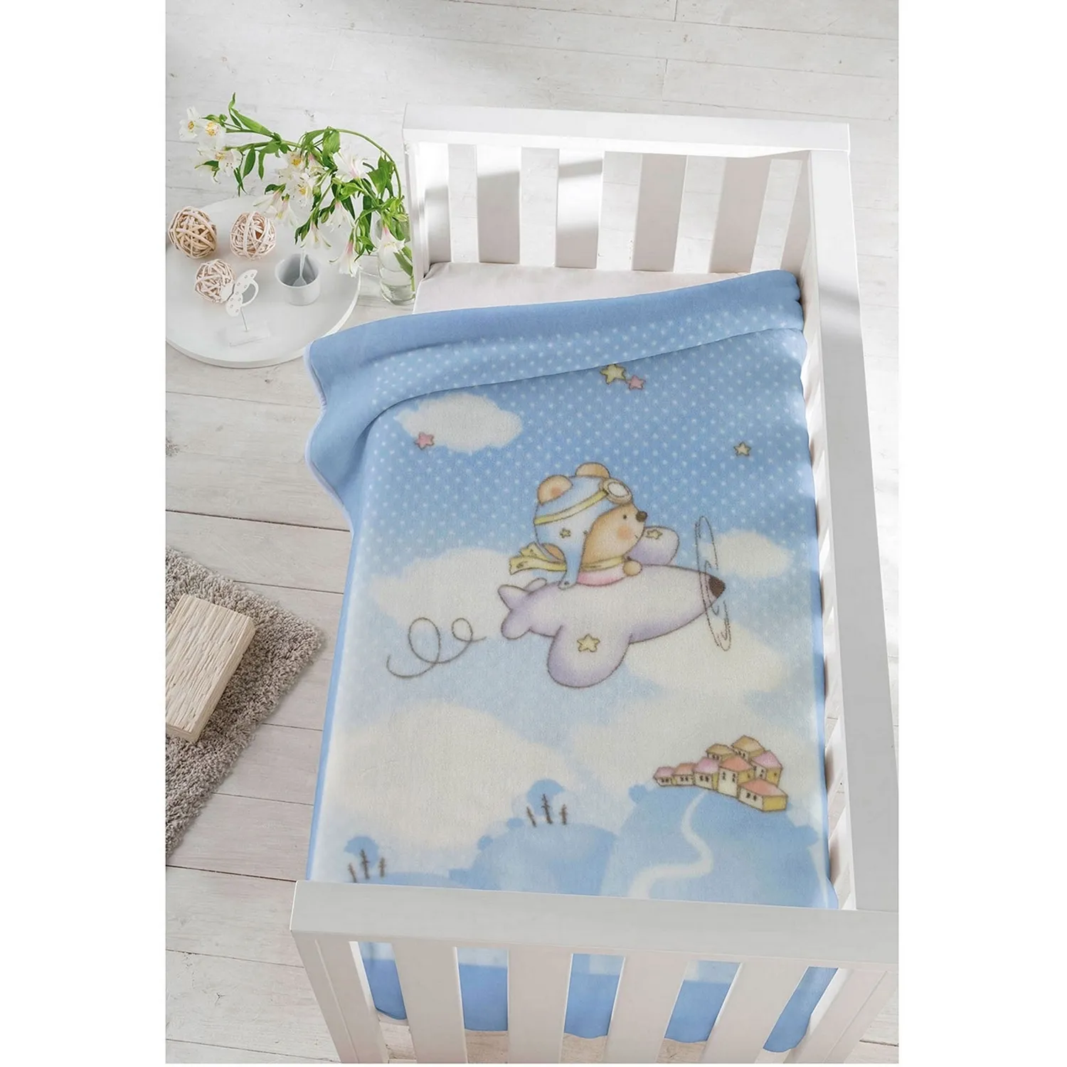 Pielsa Boxed Blanket Blue (110x140cm) 6378