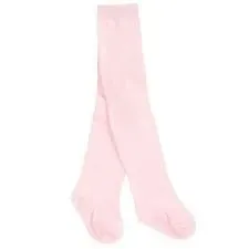 baby tights cotton pale pink