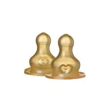 bibs bottle nipple latex 2pk medium flow