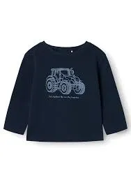 NAME IT nmm relle ls top tractors navy 13236894 aw24