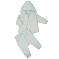 PURE AND SOFT baby boys baby blue 3pc suit h13526