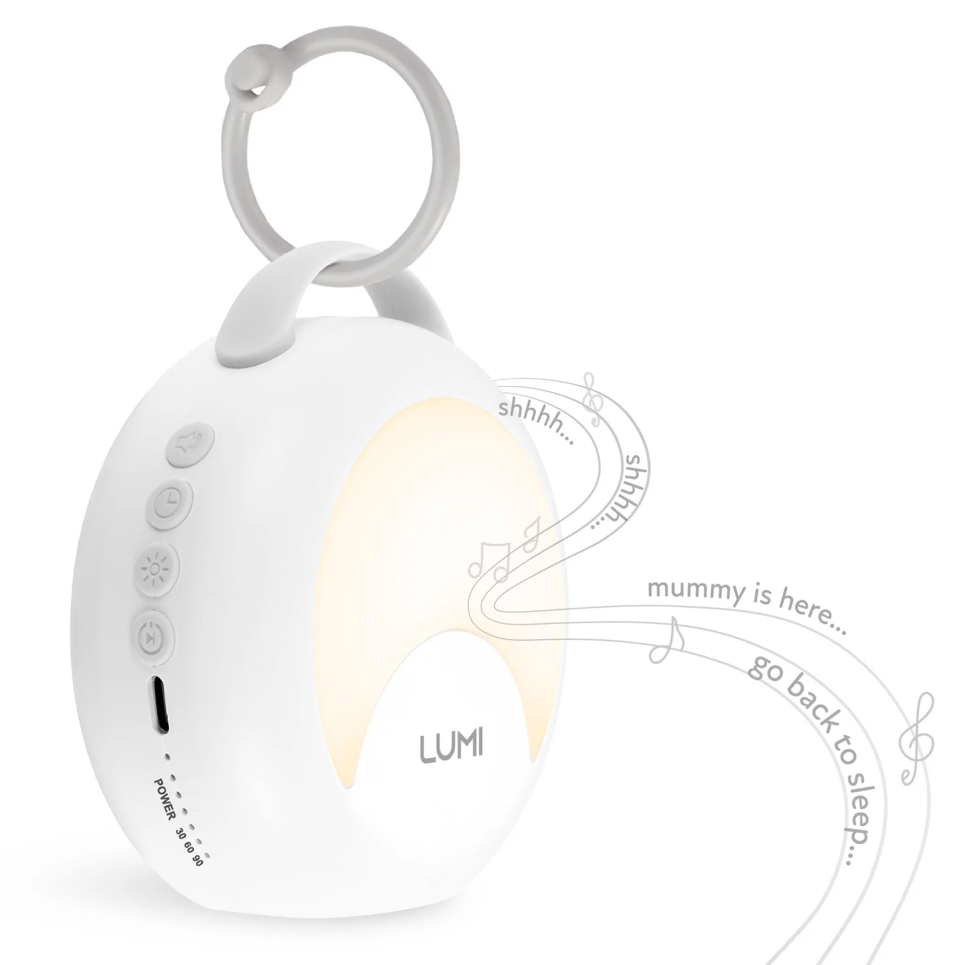 LUMI YourVoice Portable White Noise Machine