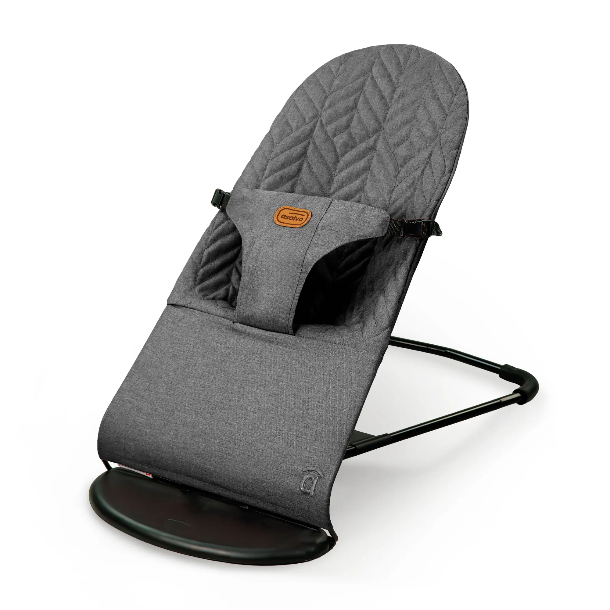 Asalvo Paradise Foldable Baby Bouncer - grey