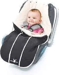 Wallaboo Footmuff newborn Black